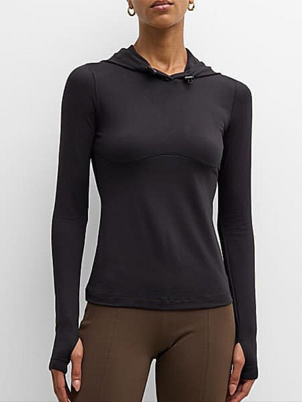 Alo Yoga Alosoft Hooded Runner Long-Sleeve